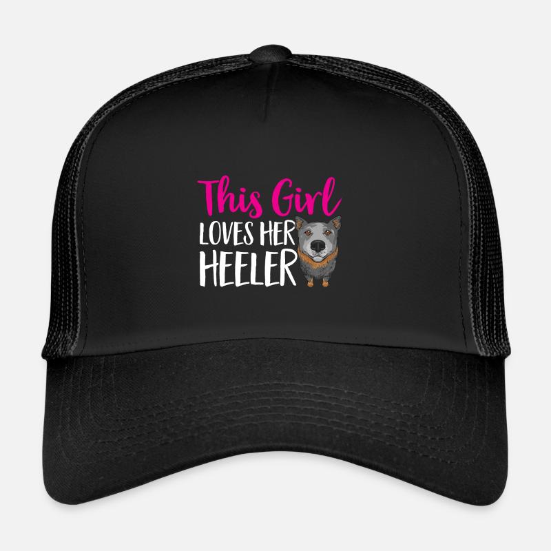 Australian Cattle Dog Red Blue Heeler Trucker Cap