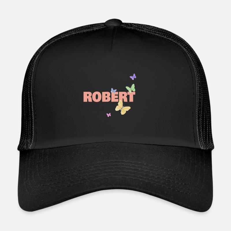 Cadeau pour Robert Casquette trucker 