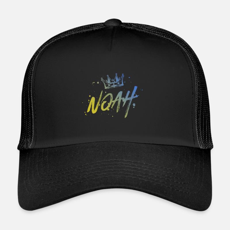Noah - Trucker Cap - Schwarz/Schwarz