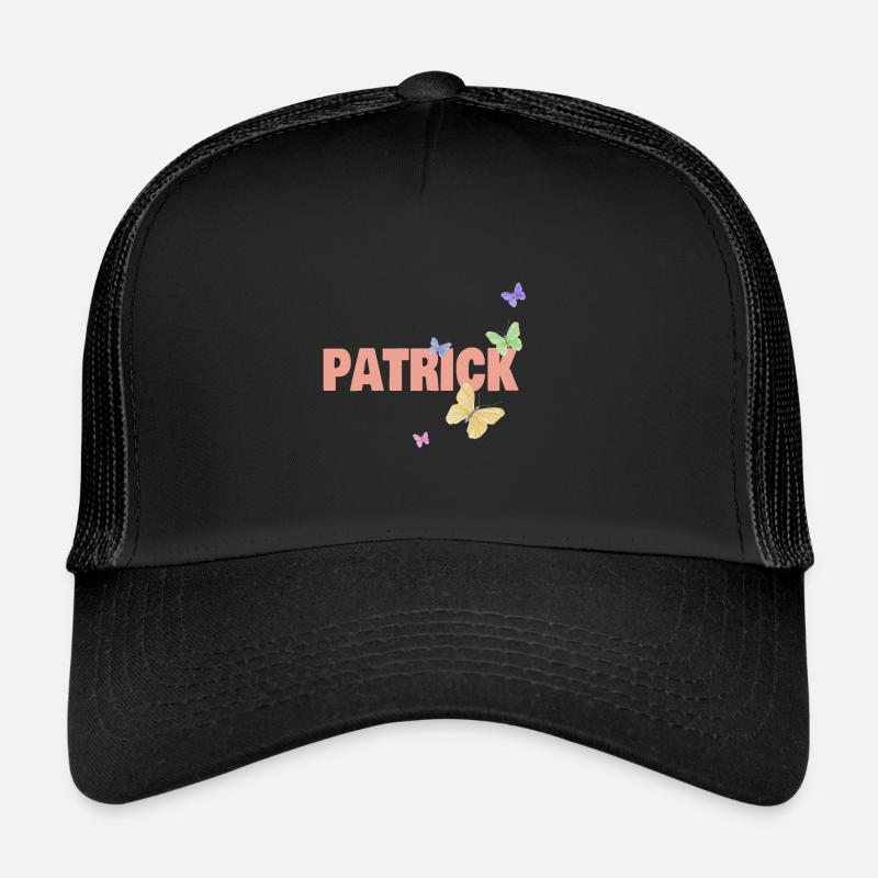 Patrick Patrick - Trucker Cap - Schwarz/Schwarz
