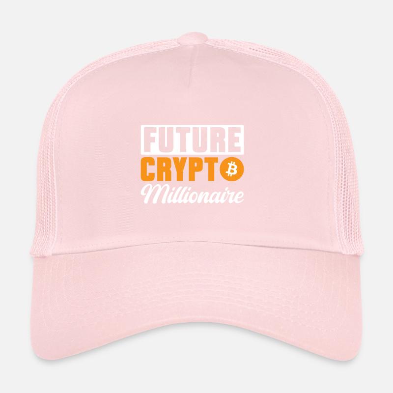 Bitcoin Kryptowährung BTC Crypto Trader Trucker Cap