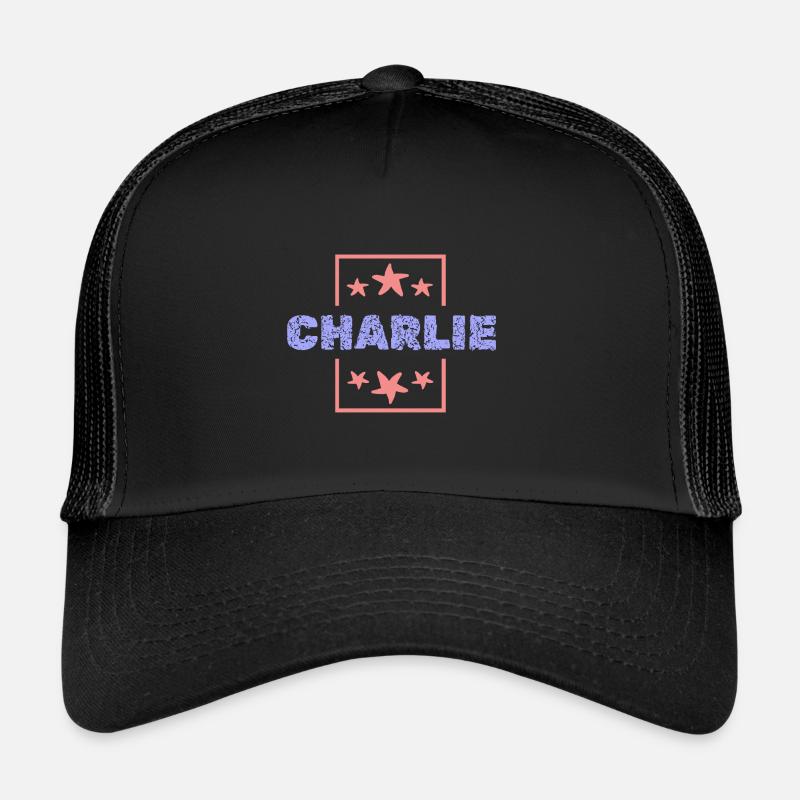 Charlie as Charlie - Trucker Cap - black/black