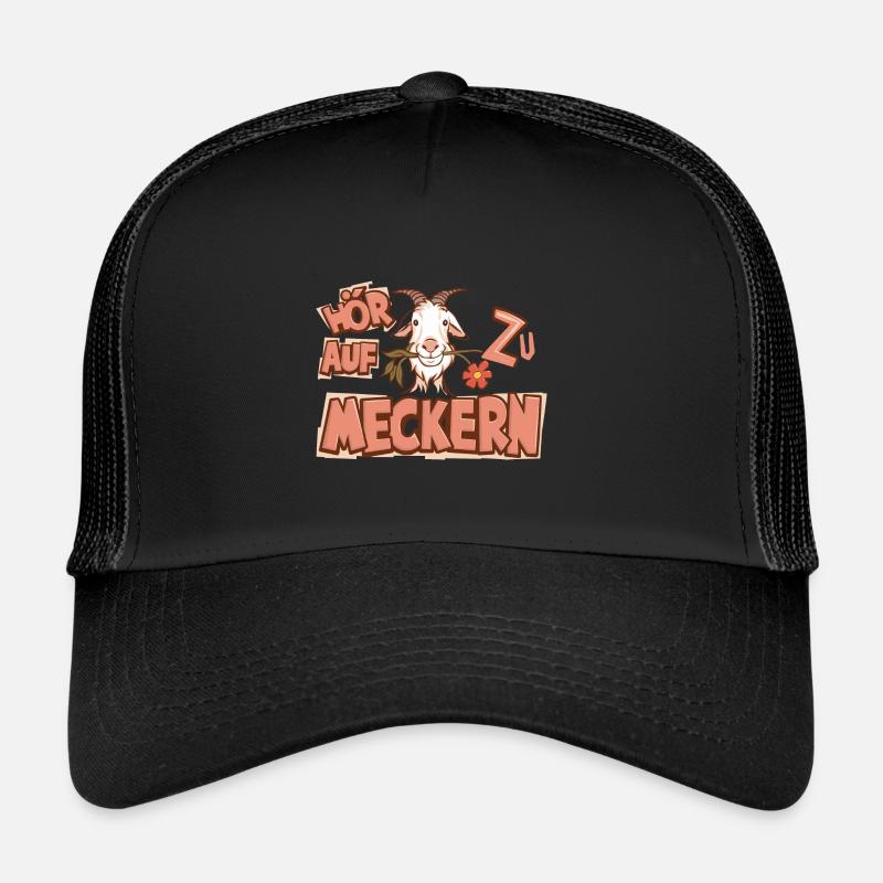 Hör auf zu meckern für eine Frau oder Mädchen Trucker Cap