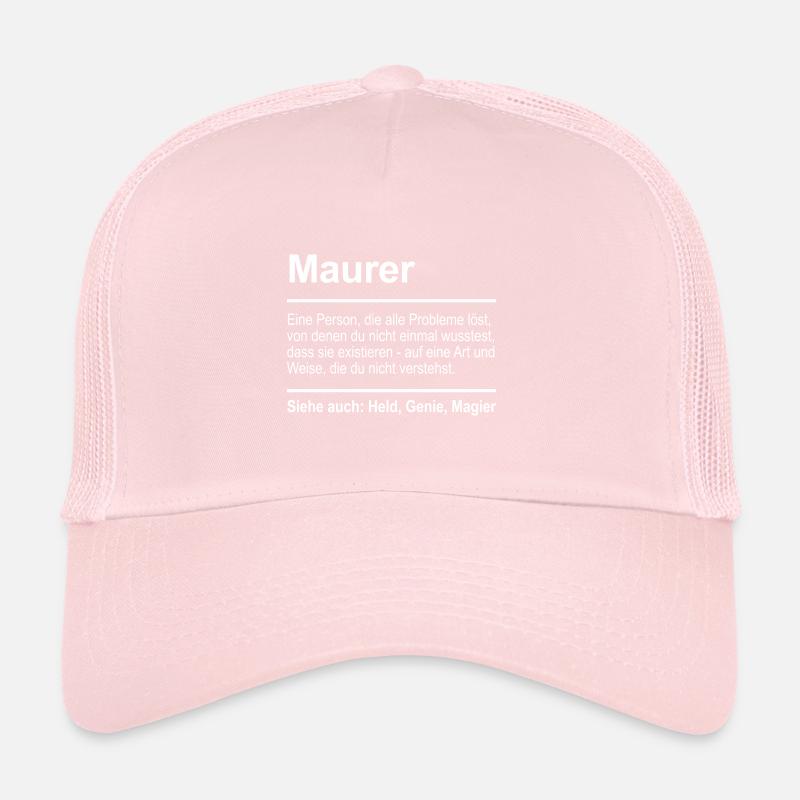Maçon Casquette trucker 