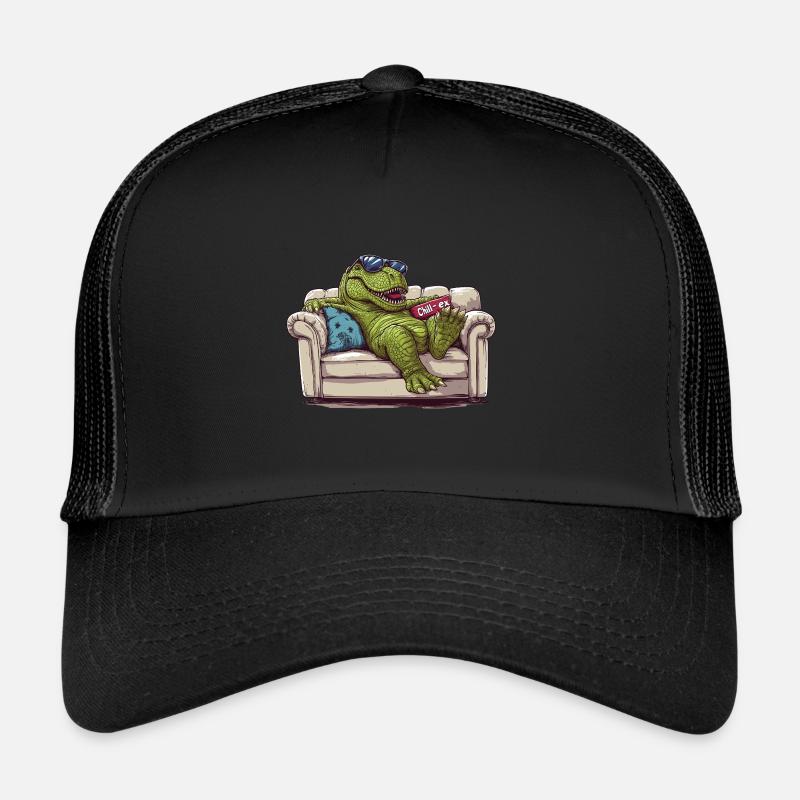 Chill-ex - Trucker Cap - Schwarz/Schwarz