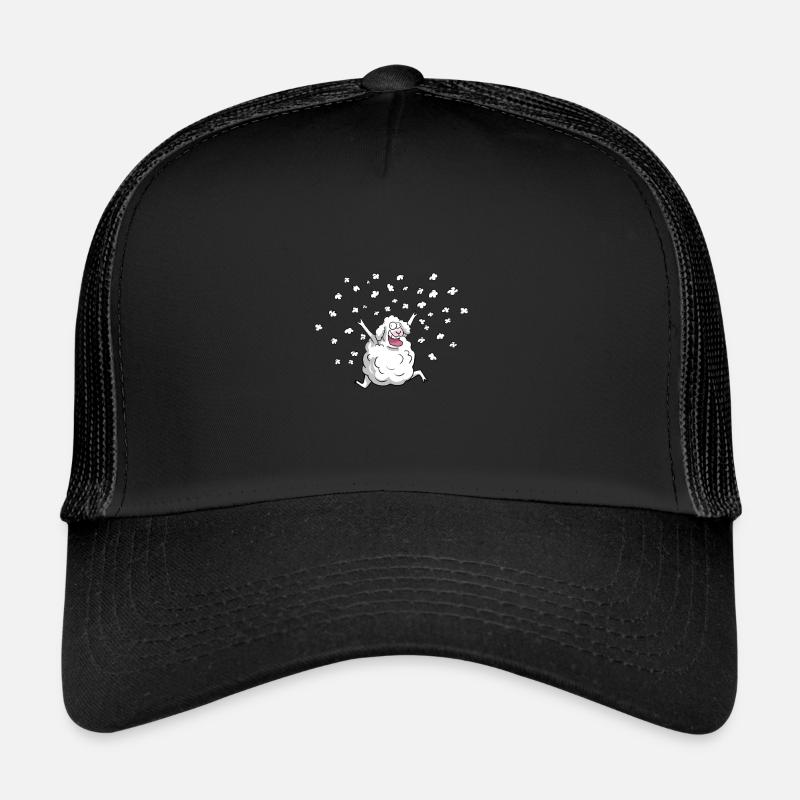 Mouton dans la neige Casquette trucker 