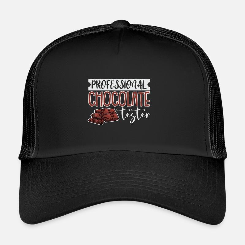 Chocolat chocolat gourate sucré chocolate chocolat Casquette trucker 
