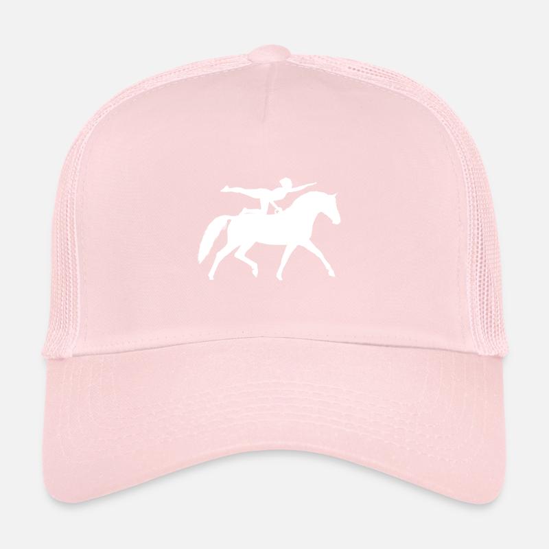 Voltigier Chevaux Équestres Voltige Casquette trucker 