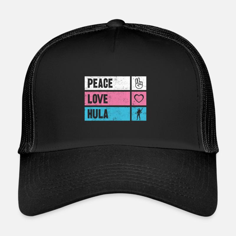 Hulla Hoops Hula Hullern Gift Trucker Cap
