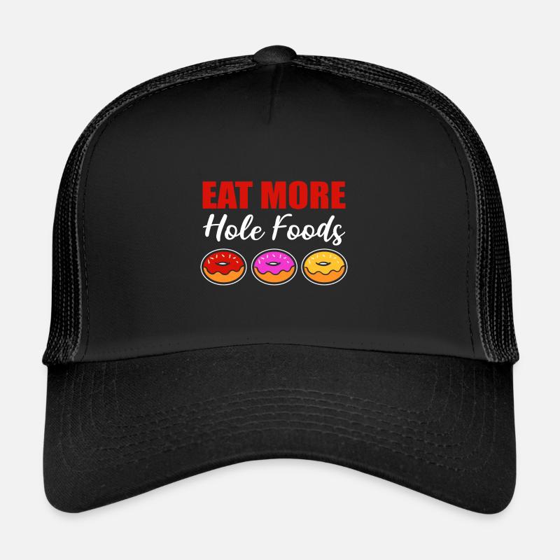 Loch Lebensmittel Naschkatze Gift Trucker Cap