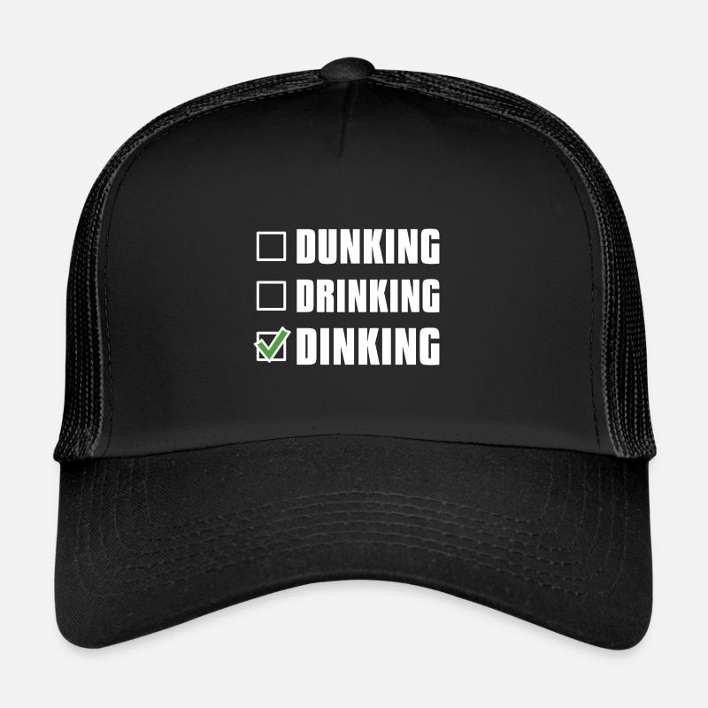 Pickleball Dinking - Trucker Cap - black/black
