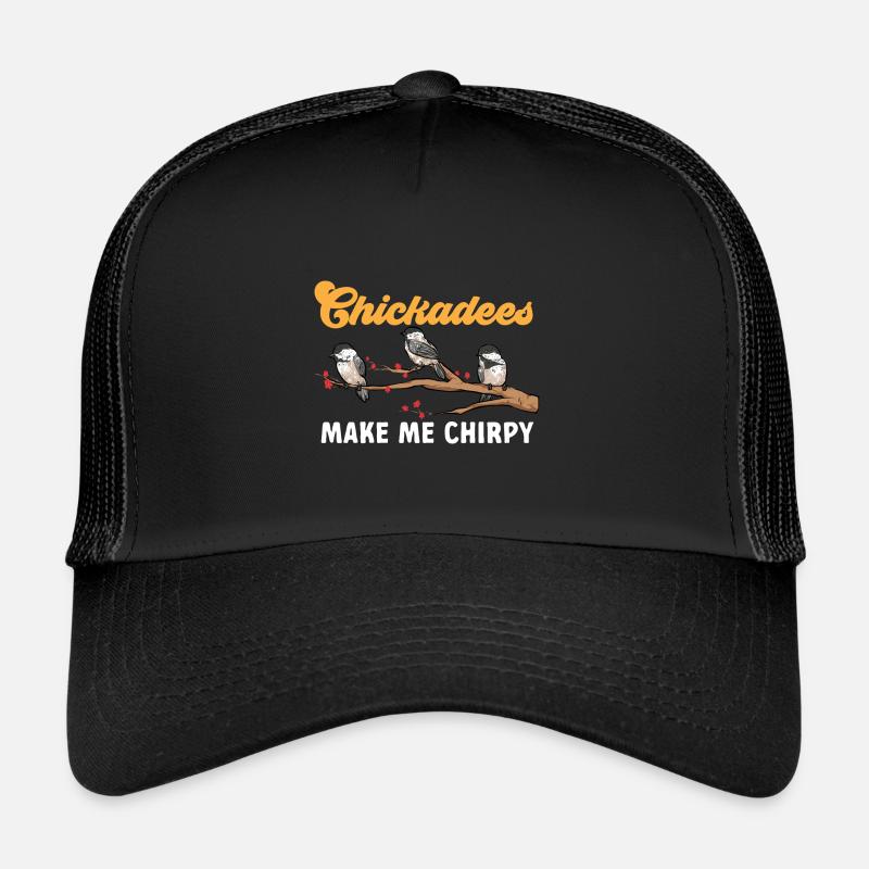 Meise Vogel Chickadee Vogelbeobachtung Trucker Cap