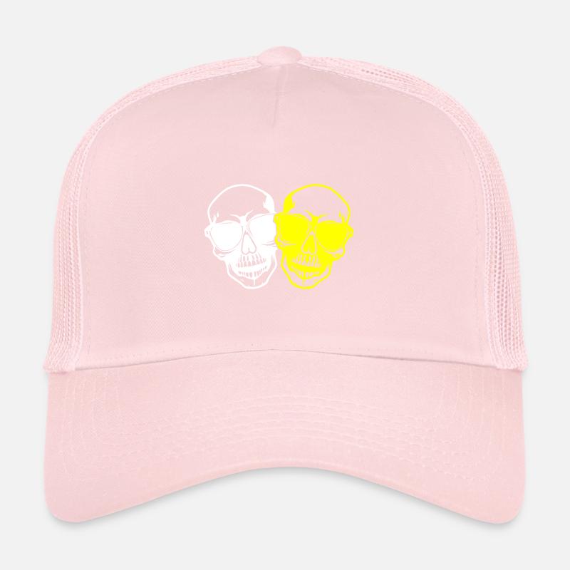 Crâne élégant Casquette trucker 