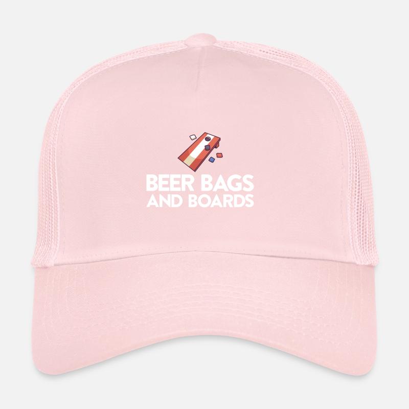 Jeu de Cornhole Tenue de trou de maïs avec Cornhole Casquette trucker 