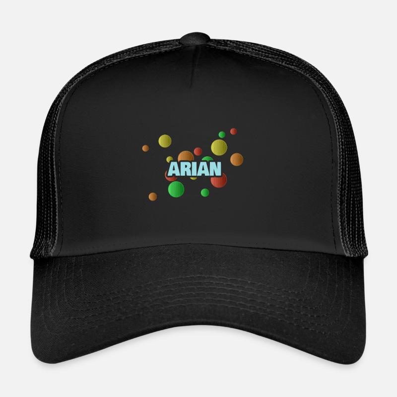Arian als Arian Trucker Cap