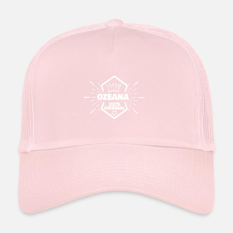 First name Ozeana Trucker Cap