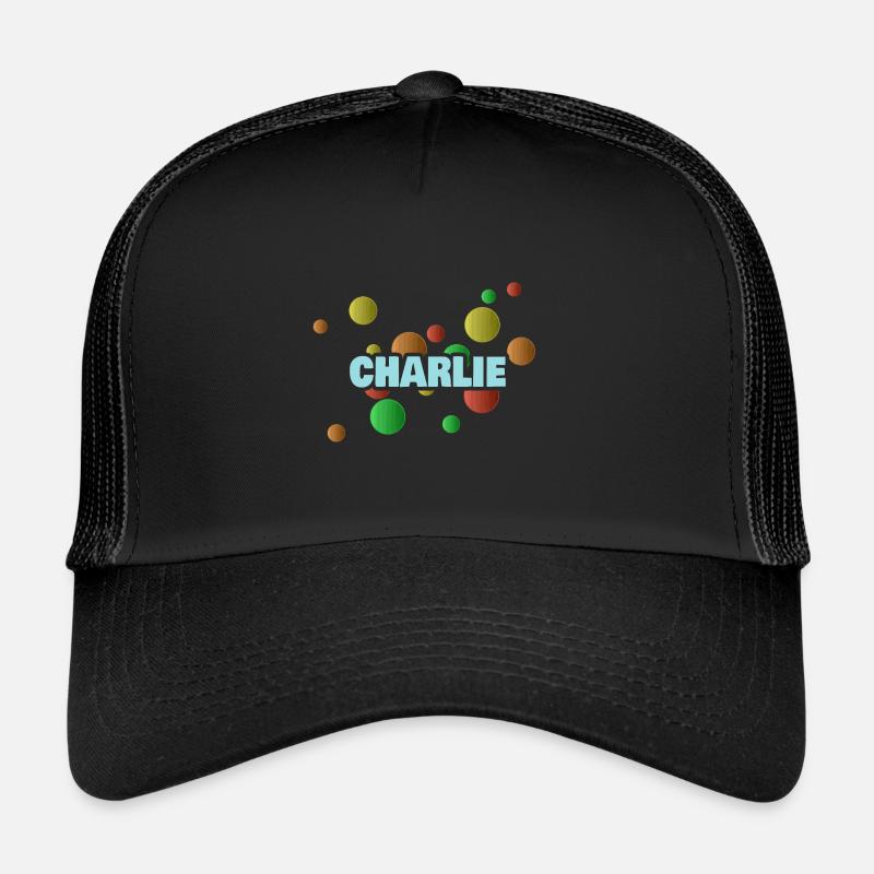 Charlie Charlie - Trucker Cap - black/black