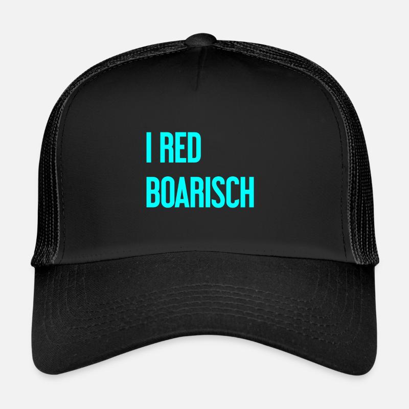 I boarisch rouge Casquette trucker 