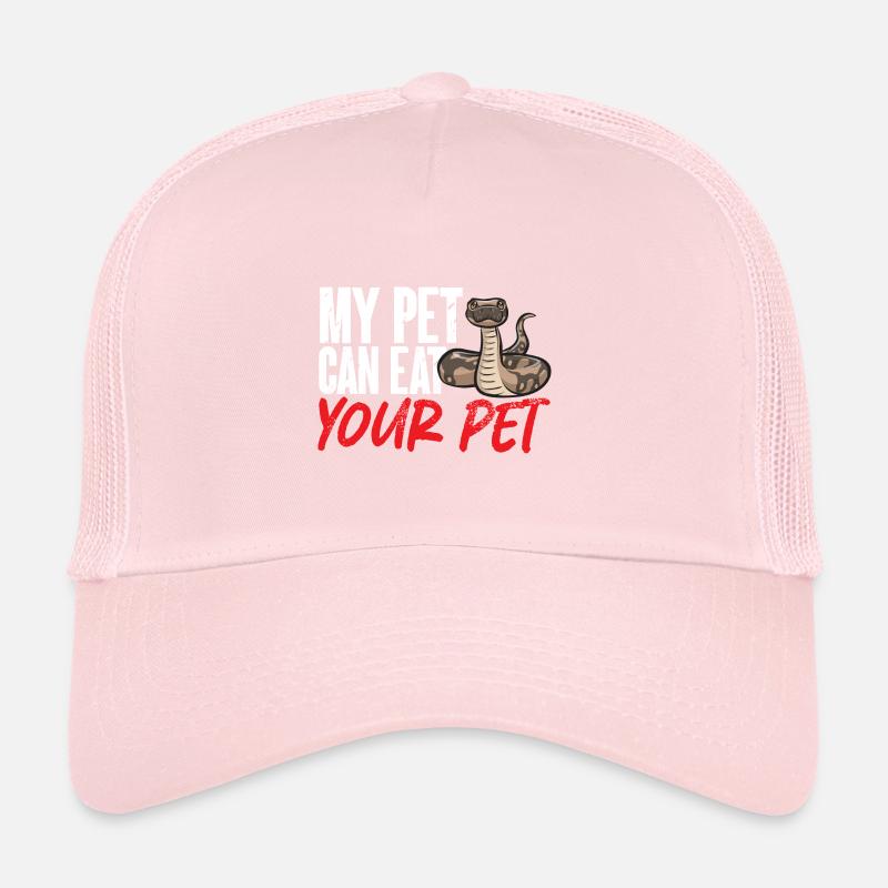 Ball Python Snake King Python Casquette trucker 