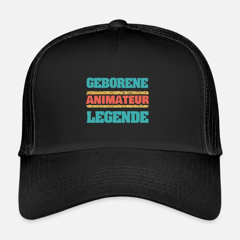 Beruf Animateur Trucker Cap