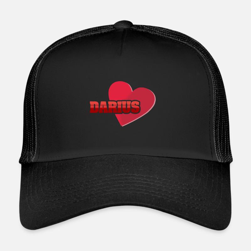 Prénom Darius Casquette trucker 