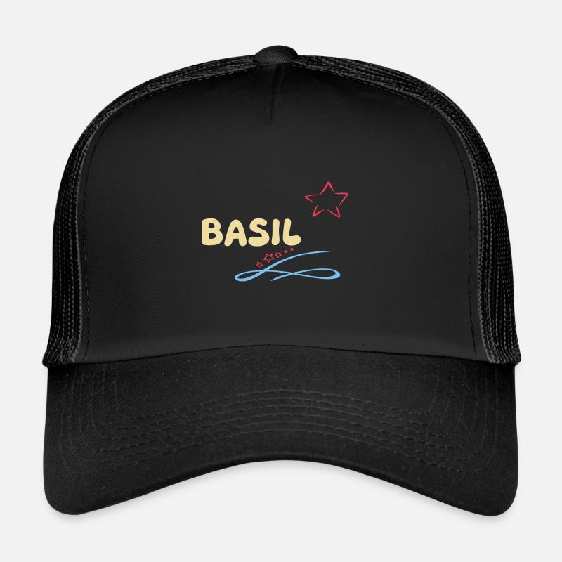 Cadeau Basilic Casquette trucker 