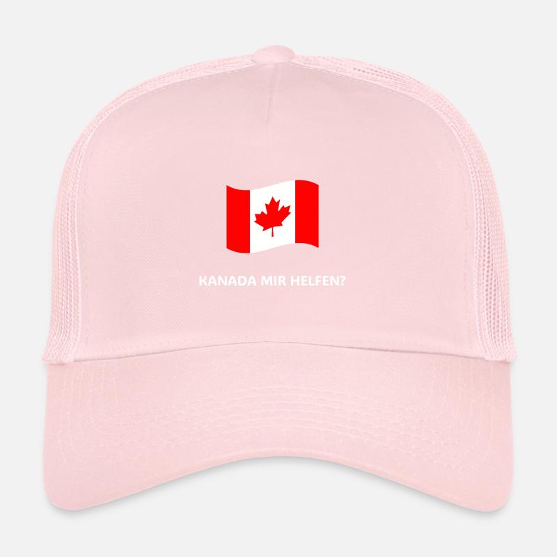 Kanada Mir Helfen? Dad Jokes Wortwitz Trucker Cap