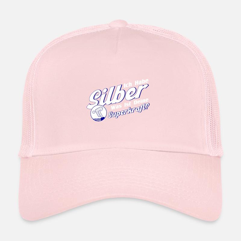 Schwimmer Schwimmprüfung Silber Geschenk Trucker Cap