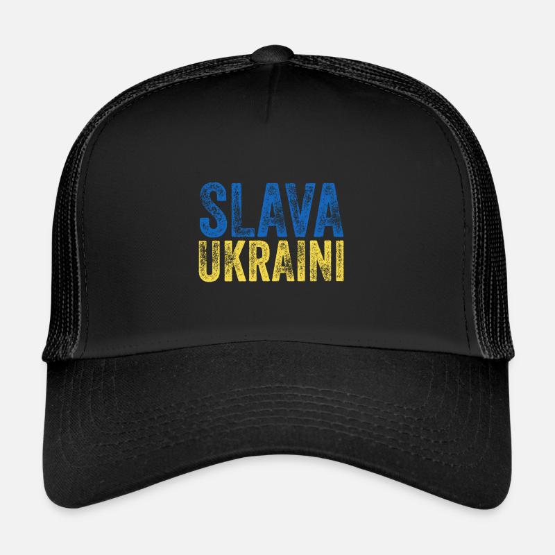 Slava Ukraini Casquette trucker 