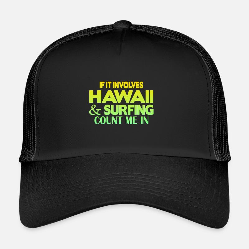 Surf à Hawaï Casquette trucker 