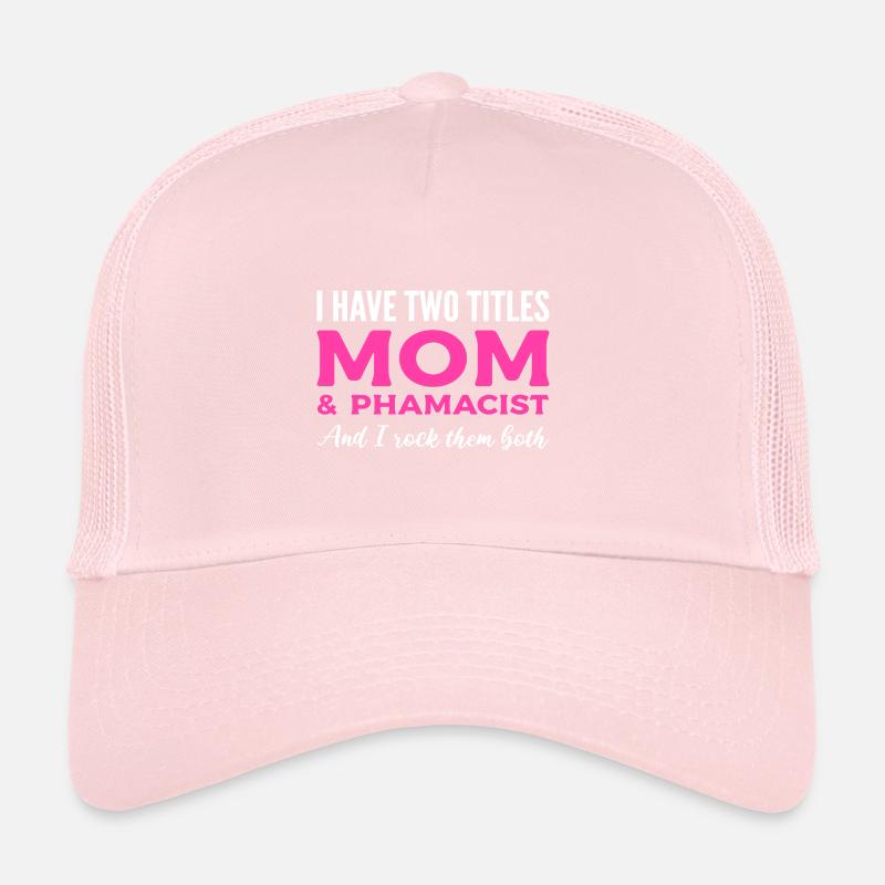 Mom & Apotheker Engagierte Mutter Geschenk Trucker Cap