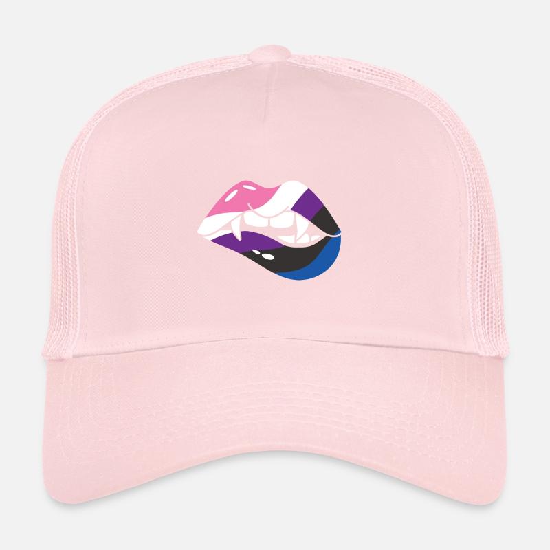 Bouche de vampire d’Halloween Casquette trucker 