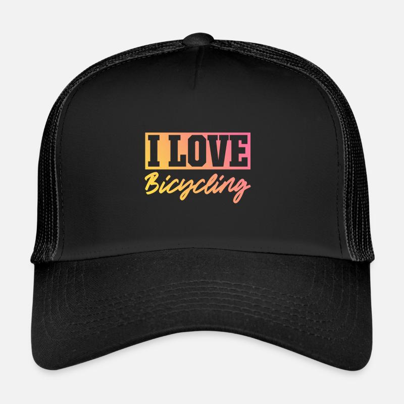 I love cycling Trucker Cap