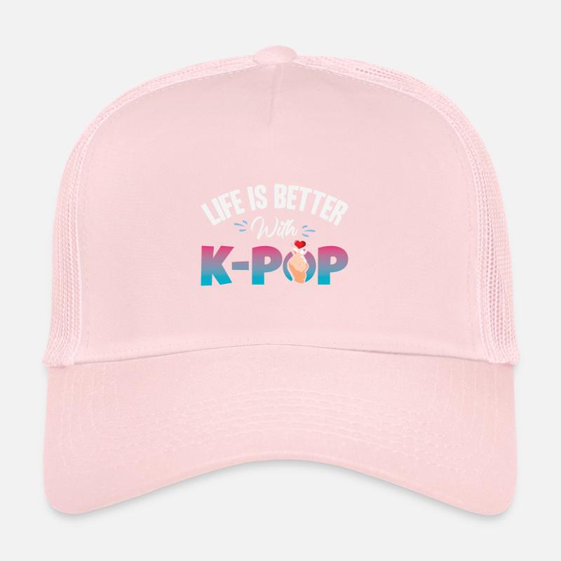 K-Pop Lover Musique sud-coréenne Casquette trucker 