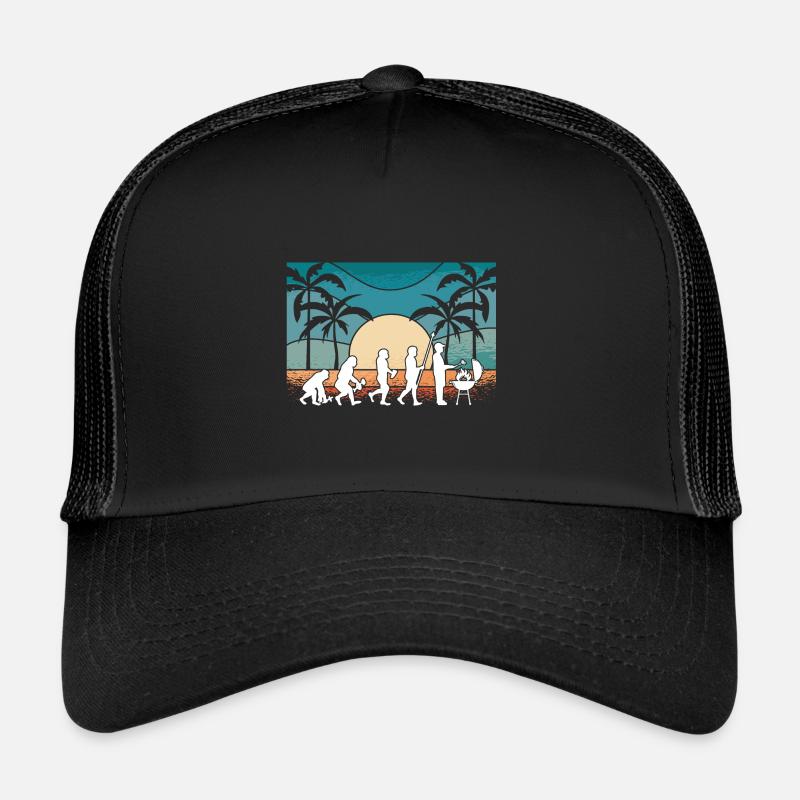 Grill Evolution Vintage Fête des Pères Grill Master Casquette trucker 