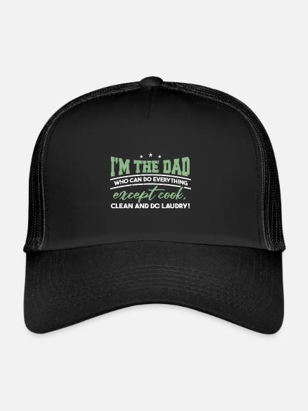 I'm The Dad - Trucker Cap - black/black - Front