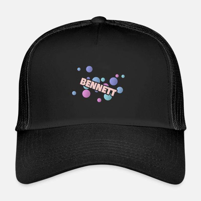 Cadeau pour Bennett Bennett Prénom Casquette trucker 