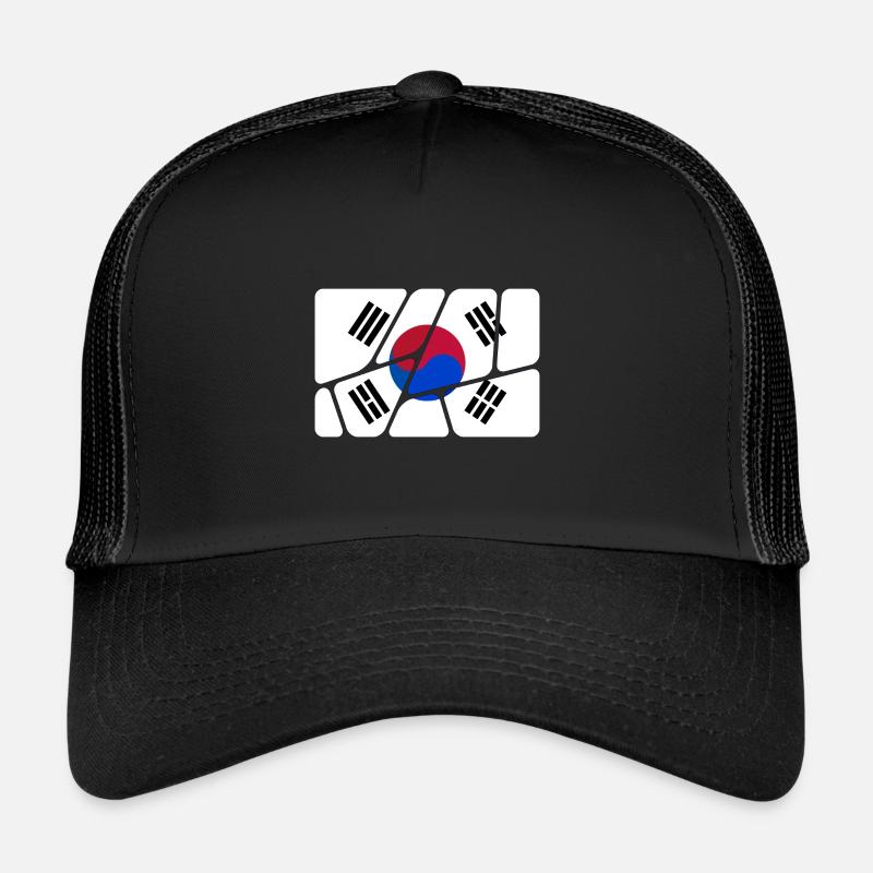 Corée du Sud en tant que Corée du Sud Casquette trucker 