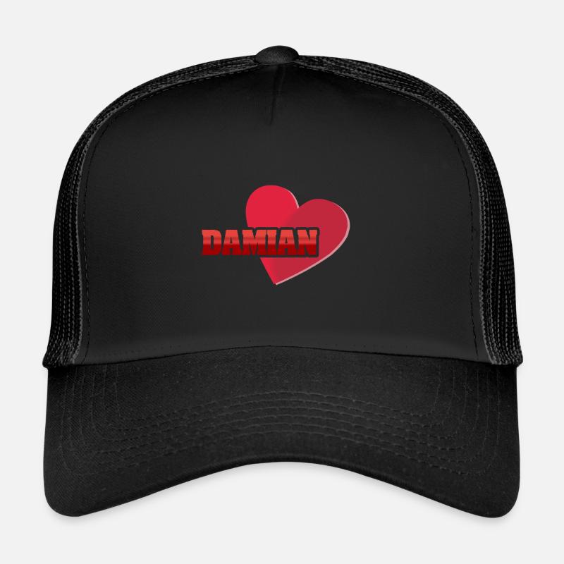 Cadeau pour Damian Casquette trucker 