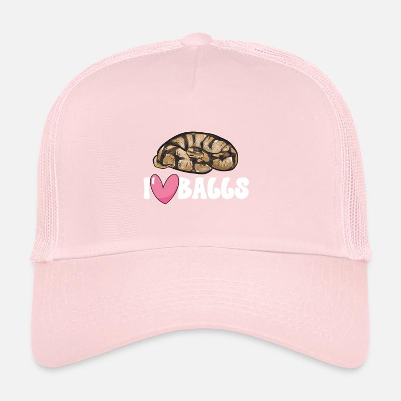 Ball Python Snake King Python Casquette trucker 