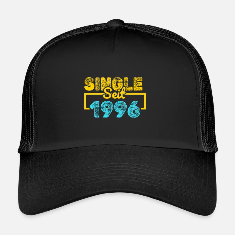 Célibataire 1996 Casquette trucker 