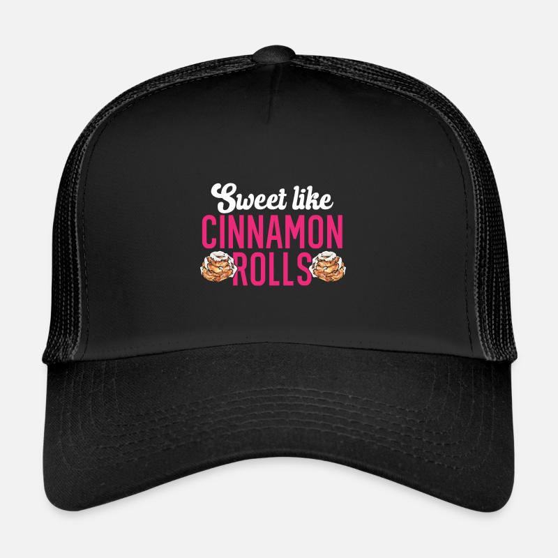 Rouleau à la cannelle Casquette trucker 