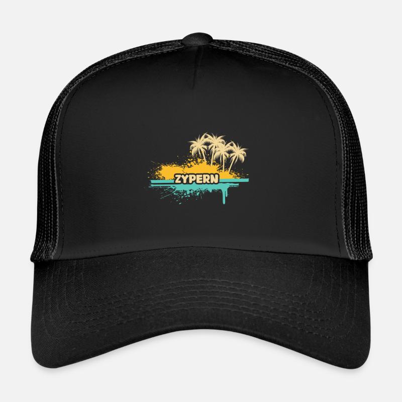 Zypern als Urlaub Trucker Cap