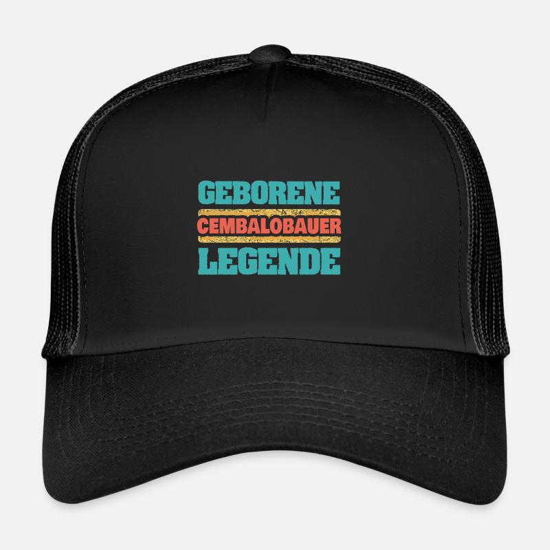 Le facteur de clavecins comme profession Casquette trucker 