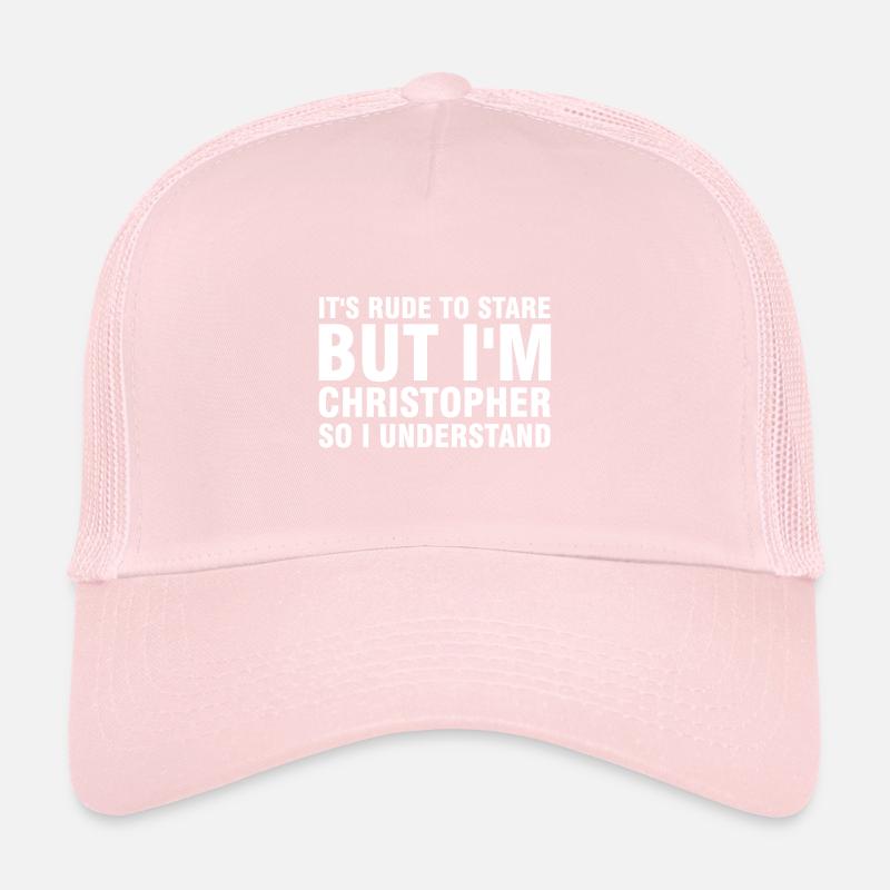 Vornamen Christopher namens Christopher Geschenk Trucker Cap