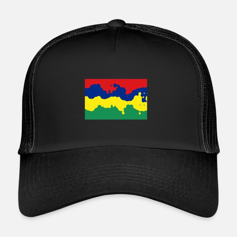 Maurice - Casquette trucker  - noir/noir