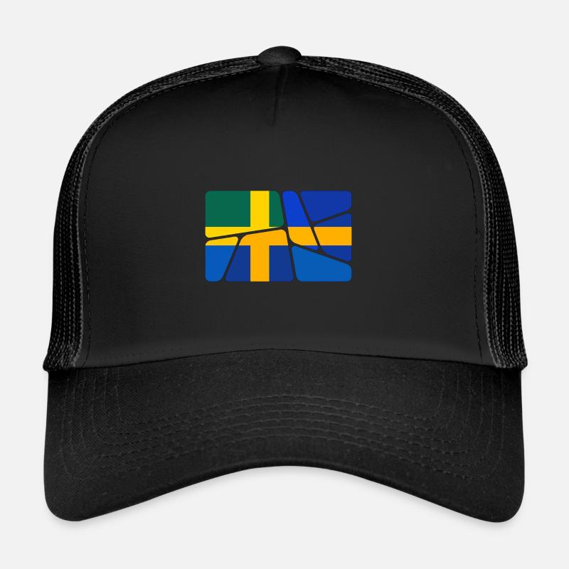 La Suède comme drapeau Casquette trucker 
