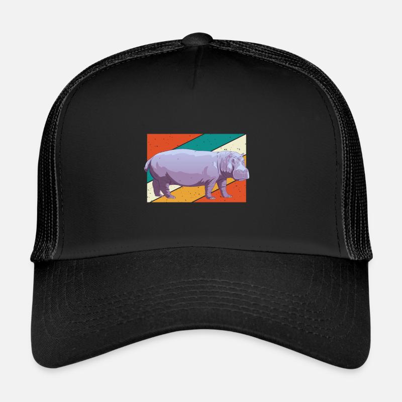 Hippopotame Hippopotame Casquette trucker 