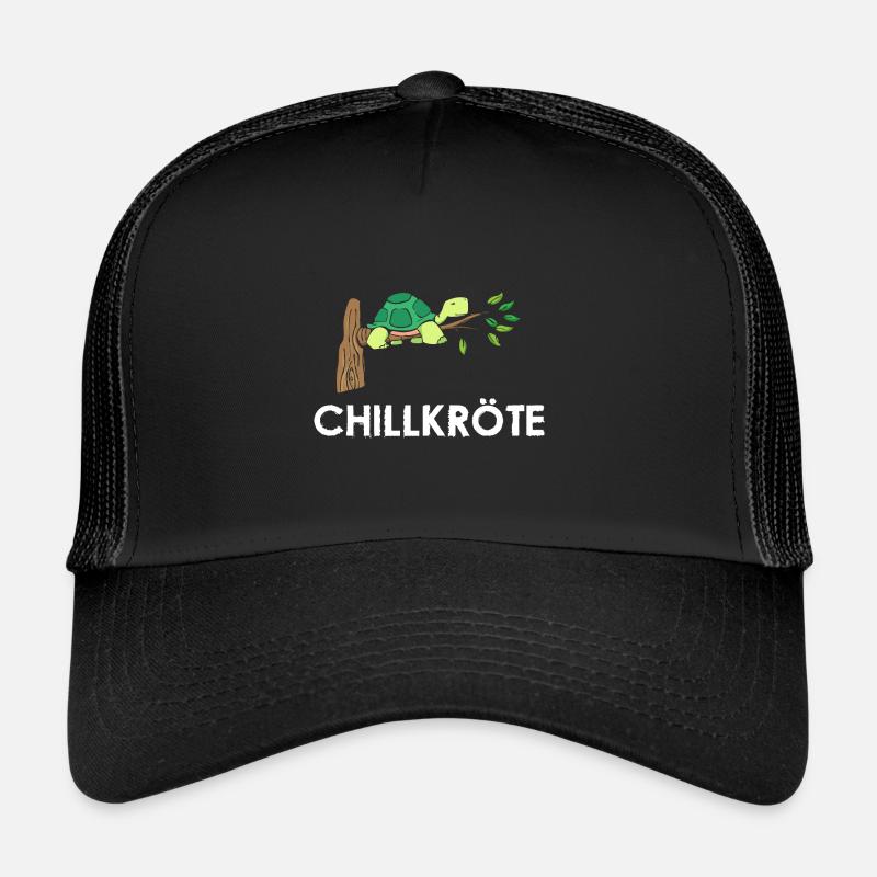 Chill Toad Chemise de nuit chemise de nuit tortue Casquette trucker 