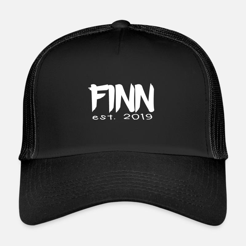 Finn est. 2019 [white] Trucker Cap